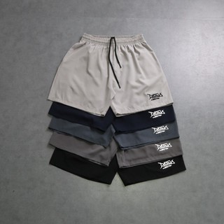 Quần short nam nữ vải dù thể thao Graffiti DATINO form trên gối đa năng mặc tập gym, chạy bộ