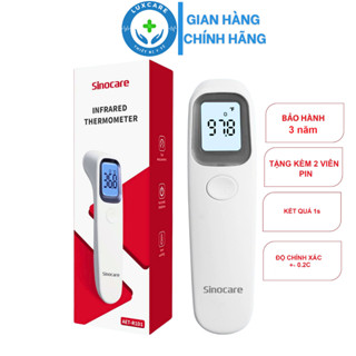 Nhiệt kế điện tử hồng ngoại đo trán Sinocare R1D1 - Thương hiệu Đức