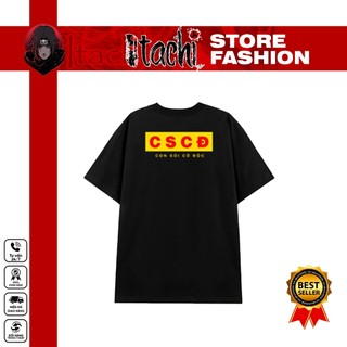 Áo thun oversize local brand CSCĐ - Con sói cô độc |  full size unisex.