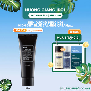 Kem dưỡng da Dear, Klairs Midnight Blue Calming Cream 60g