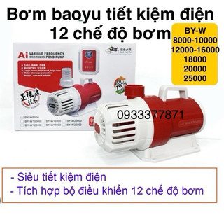 Máy bơm hồ cá koi baoyu đủ size by-w 8000 đến 25000 bơm có điều chỉnh lưu lượng