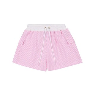 Quần Nữ Mặc Nhà , Đi Chơi , Biển Kiểu Short Đùi Ngắn Chất Kate mềm , Sọc Caro , Lưng Cạp Chun Co giãn ,  Đóng Khoen Teen