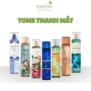 Body Mist Bath And Body Work, Tone Hương Thanh Mát Dành Cho Mùa Hè, Xịt Thơm Body Hương Nước Hoa 236ml