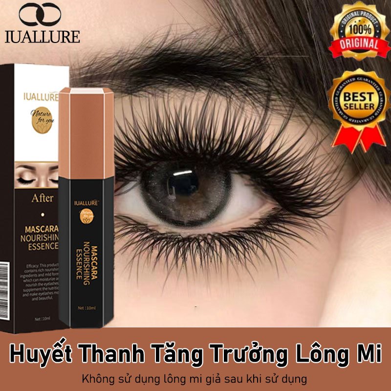 Serum Dưỡng Mi dưỡng lông mi dài Mascara kích mọc lông mày 10ml Kích thích mọc lông mi Tự Nhiên Nuôi