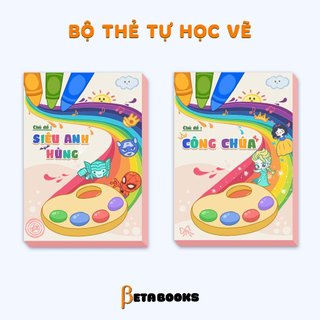 Hai Bộ Thẻ Tự Học Vẽ Cho Bé 6 Chủ Đề Mỗi Chủ Đề 10 Thẻ Giúp Bé Thoải Mái Sáng Tạo Tư Duy