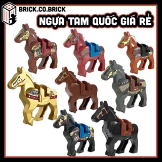 Ngựa Tam Quốc Lẻ Giá Rẻ Đồ chơi Lắp ráp Ngựa Chiến Tam Quốc Mô hình Ngựa Giá Rẻ GRL-Y21 - DV133