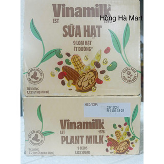  Thùng 24 Hộp Sữa 9 Loại Hạt Dinh Dưỡng Vinamilk Super Nut 180ML  Bọc Chống Sốc  