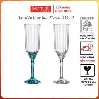 Ly rượu thủy tinh Bormioli Rocco Florian 210ml, chất lượng Châu Âu