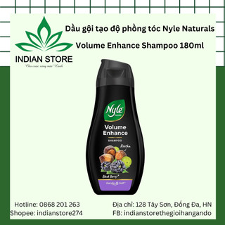 Dầu gội tạo độ phồng tóc Nyle Naturals Volume Enhance Shampoo 180ml