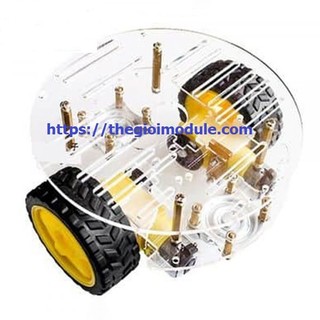 Khung xe robot tròn