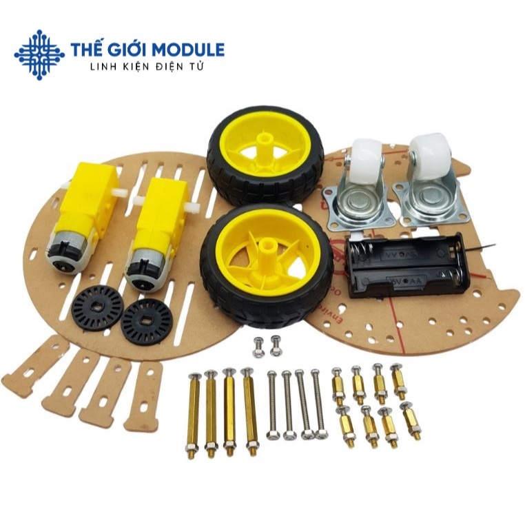 Khung xe robot tròn