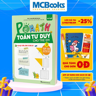 Sách - POMath -Toán tư duy cho trẻ em tập 3 - MCBooks
