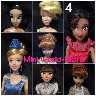 Disney4 Búp bê hoàng tử và công chúa Disney chính hãng có khớp Full khớp