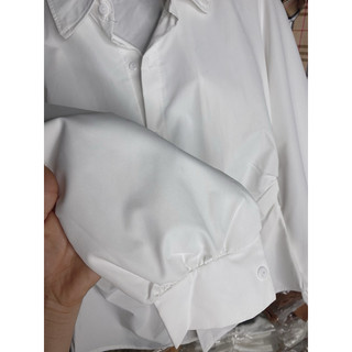 Áo sơ mi nữ kiểu dáng rúm eo nhẹ tôn dáng