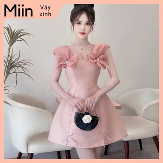 Váy tapta phối dây tay hến tơ
