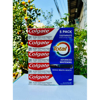 Kem đánh răng Colgate Total Advanced Whitening của Mỹ 181g
