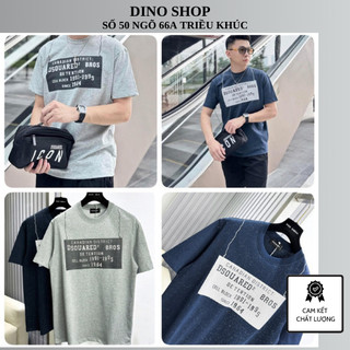 Áo Phông Nam DSQ Chư In Spf Cho Nam - Áo DSQ Nam SPF Chất Cotton mát Mịn