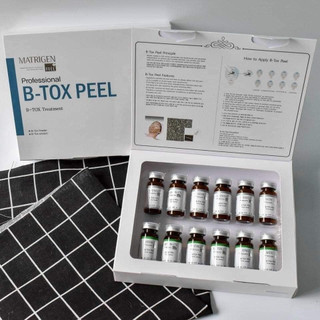 Btox peel thay da sinh học hàn quốc 2 màu |vi kim tảo biển btox