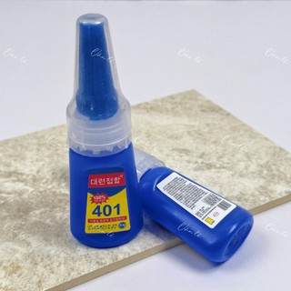 Keo 401 dán móng đính đá siêu chắc, Keo dán móng
