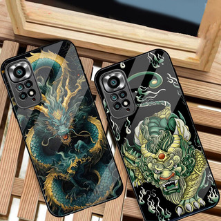 Ốp lưng xiaomi redmi note 11s, note 11 4g, note 11 5g , note 11 pro, note 11 pro 5g mặt kính cường lực cao cấp thiết kế