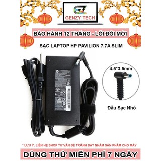 Sạc laptop hp slim 19.5v-7.7a 150w - sạc nhanh, an toàn, ổn định - bh 12 tháng - lỗi đổi mới