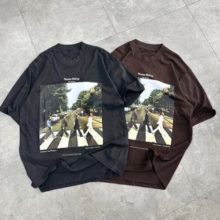 Áo Thun Unisex Form Overfit The Beatles