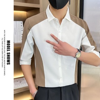 Áo sơ mi nam thiết kế trẻ trung độc đáo phù hợp mọi lứa tuổi H82