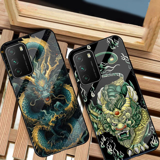 Ốp Lưng XIAOMI POCO M3 mặt kính cường lực cao cấp thiết kế Độc Quyền
