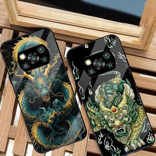 Ốp Lưng XIAOMI POCO X3 NFC/ X3 Pro mặt kính cường lực cao cấp thiết kế Độc Quyền