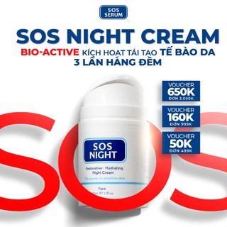 KEM DƯỠNG PHỤC HỒI VÀ TÁI TẠO DA SOS NIGHT CREAM 50ML