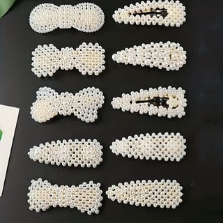  Combo 30 Kẹp Tóc Nhựa Dành Cho Nữ Siêu Nhẹ 