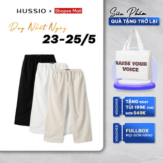 Quần dài LINENE SIMON nam form suông, vải Linen mềm mịn, thoải mái, thanh lịch - HUSSIO