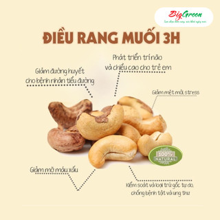(date T12/2025) Hạt Điều Rang Muối 3H Hộp 280G/450G