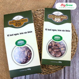 (date T12/2025) Hạt Điều Rang Muối 3H Hộp 280G/450G