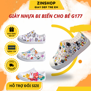 Giày Nhựa Native Trẻ Em G177 [ TỔNG KHO SỈ ] Native Chống Nước, Siêu Mềm, Thoáng Khí Cho Bé - Zinshopkid