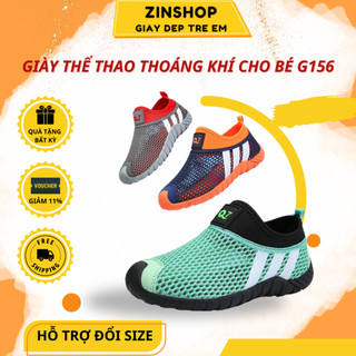 Giày thể thao cho bé Thoáng Khí Siêu Nhẹ Giày Lười Thể Thao Cho Bé Trai Bé Gái Hàng Xuất Mỹ G156 Zinshopkid