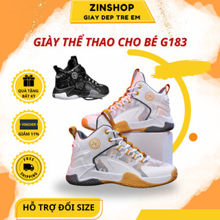 Giày Bóng Rổ Bé Trai - Thoáng Khí Chống Trượt - Giày Bóng Rổ Cho Bé 5-15 Tuổi G183 Zinshopkid