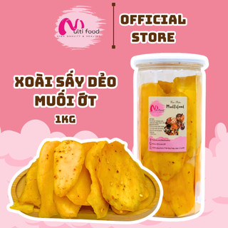 1kg xoài sấy dẻo muối ớt | multifood