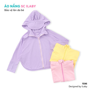 Áo chống nắng cánh rơi bé gái ILABY chất liệu thun kim cương thấm hút mồ hôi [1596]