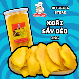 1kg xoài sấy dẻo thơm ngon tự nhiên | maxifood