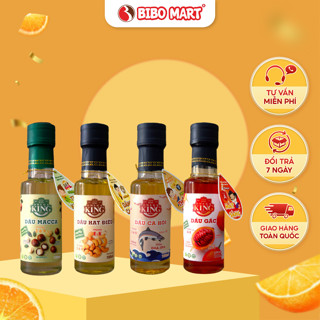 Dầu Ăn Dặm Omega King Kiddy 3 6 9 Dầu Cá Hồi Dầu Gấc Hạt Điều Macca Bổ Sung Dinh Dưỡng Ăn Dặm Cho Bé - Bibo Mart