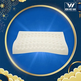 Gối cao su thiên nhiên lỗ vuông Việt Hàn