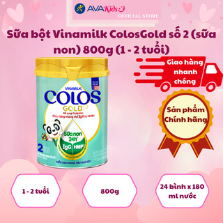 Sữa bột vinamilk colosgold 2 - ht 800g - hộp - hàng chính hãng