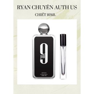 Mẫu thử 10ml - nước hoa nam afnan 9pm edp 10ml