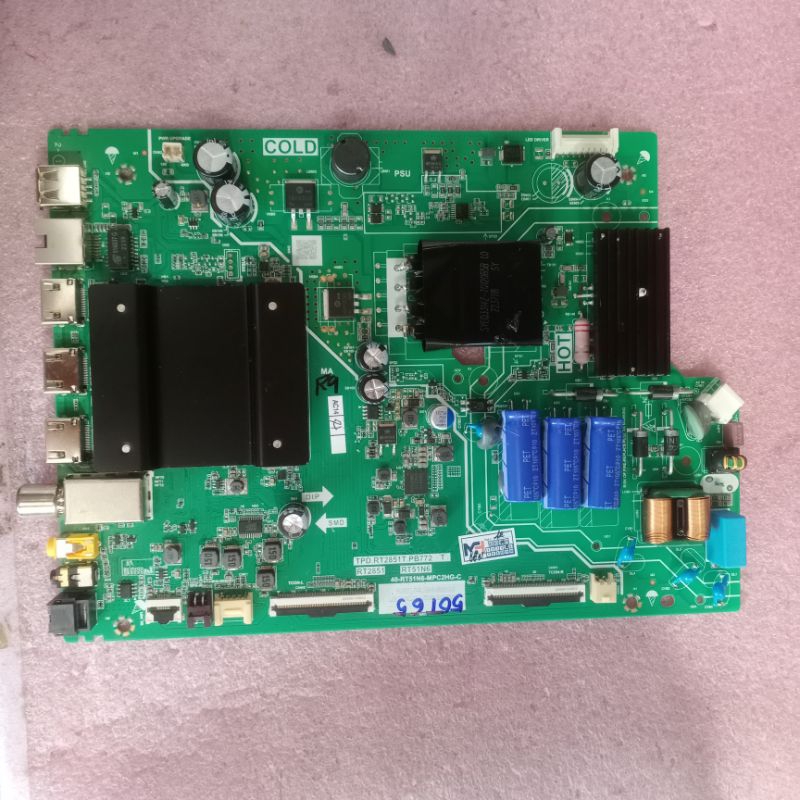 bo mạch tivi TCL 50T65,bo xử lý, khiển chung nguồn,main chính, chủ
