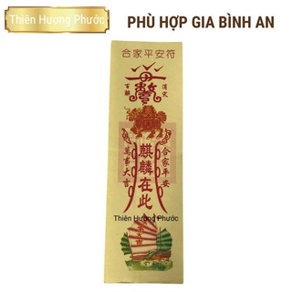 Linh phù cầu con 1 lá vàng mã