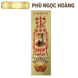 Linh phù cầu con 1 lá vàng mã