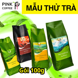 Mẫu trà pha chế các loại 100g trà xanh lài trà đen trà oolong tấm trà oolong lài trà oolong nướng trà oolong sữa