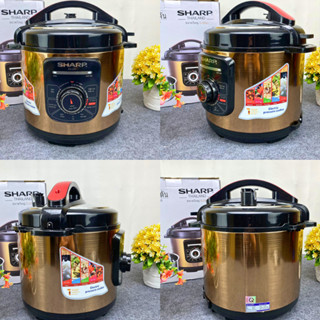 Nồi áp suất điện đa năng SHARP ks-216v ks-216 Thái Lan,Nồi Hầm điện, Nồi Ninh BH 12 Tháng