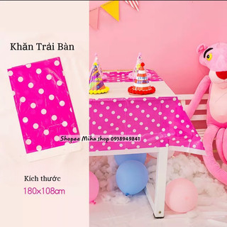 Khăn Trải Bàn Vintage, Khăn Trải Bàn Sinh Nhật Không Thấm Nước
